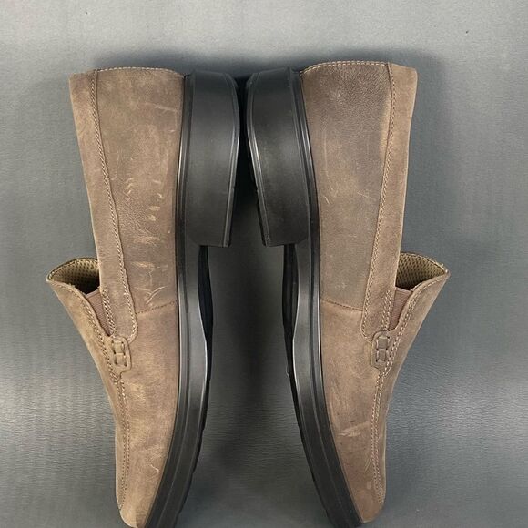 Ecco Brown Leather Loafers main image 6
